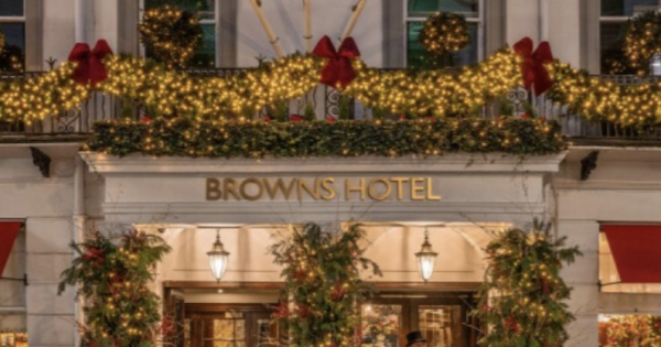 **A Christmas Chronicle: Brown's Hotel & English Heritage Weave Festive Magic & Preserve History**