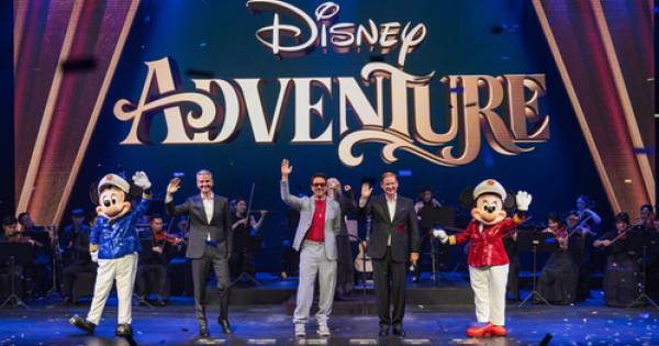 **A Royal Welcome: Disney Cruise Line Celebrates New Ship 'Disney Adventure' with Musical Extravaganza**