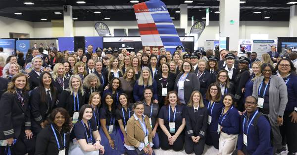 **American Airlines Takes Flight as First Official Airline Championing Women in Aviation**