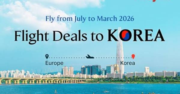 **Fly to Seoul for Less: Tway Air Launches Discounted Flights from Europe**