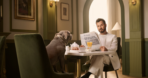 **Justin Theroux Embarks on a Worldly Journey as The Luxury Collection's New Icon**