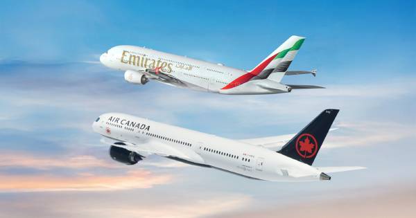 **Sky High Collaboration: Emirates and Air Canada Deepen Partnership for Enhanced Travel**