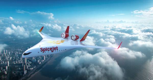 SpiceJet Bets Big on Future Flight with Revolutionary Blended-Wing Aircraft